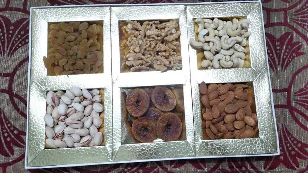 Nuts Dry Fruits 7in1 COMBO PACK 2kgEach items 250gm  NUTSHOUSE